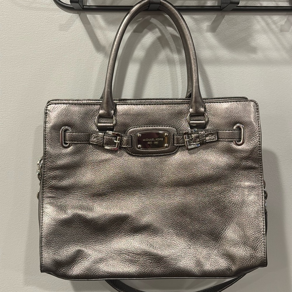 Michael Kors Silver Handbag